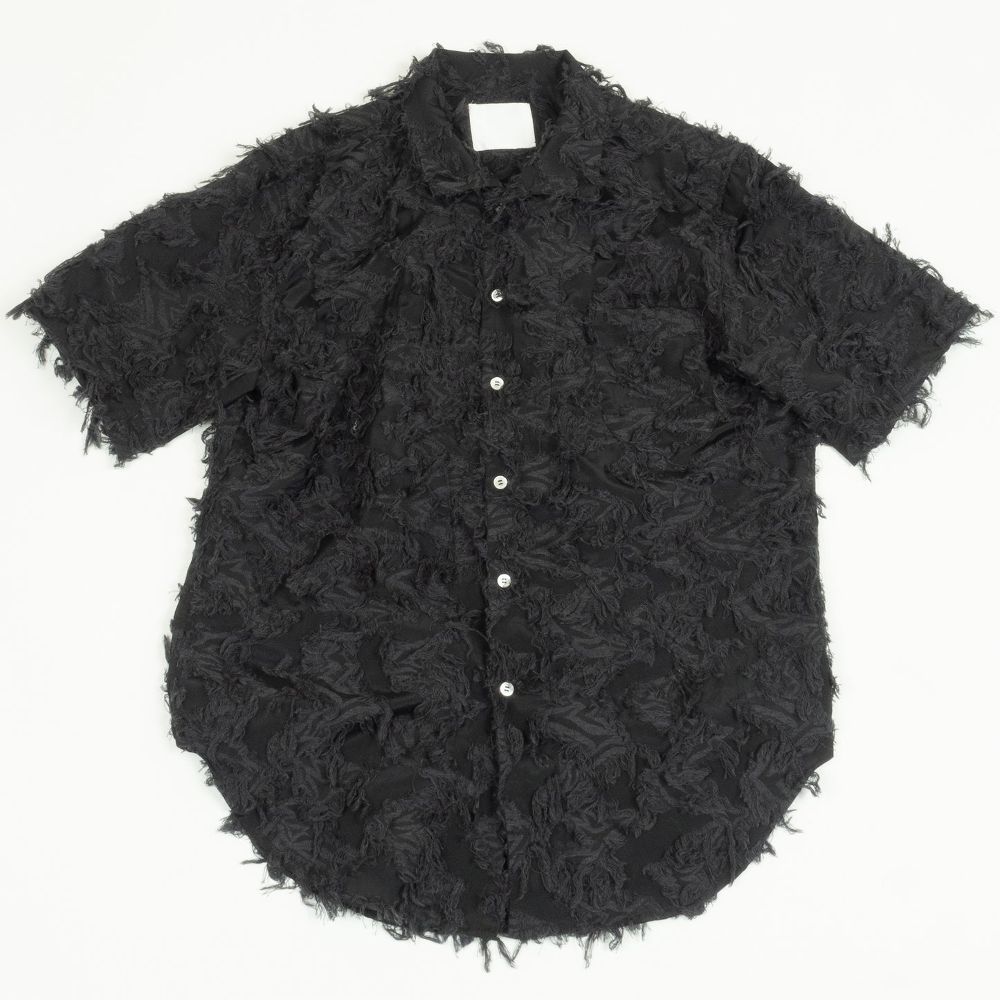 CUT JACQUARD SHIRTS カットジャガードシャツ