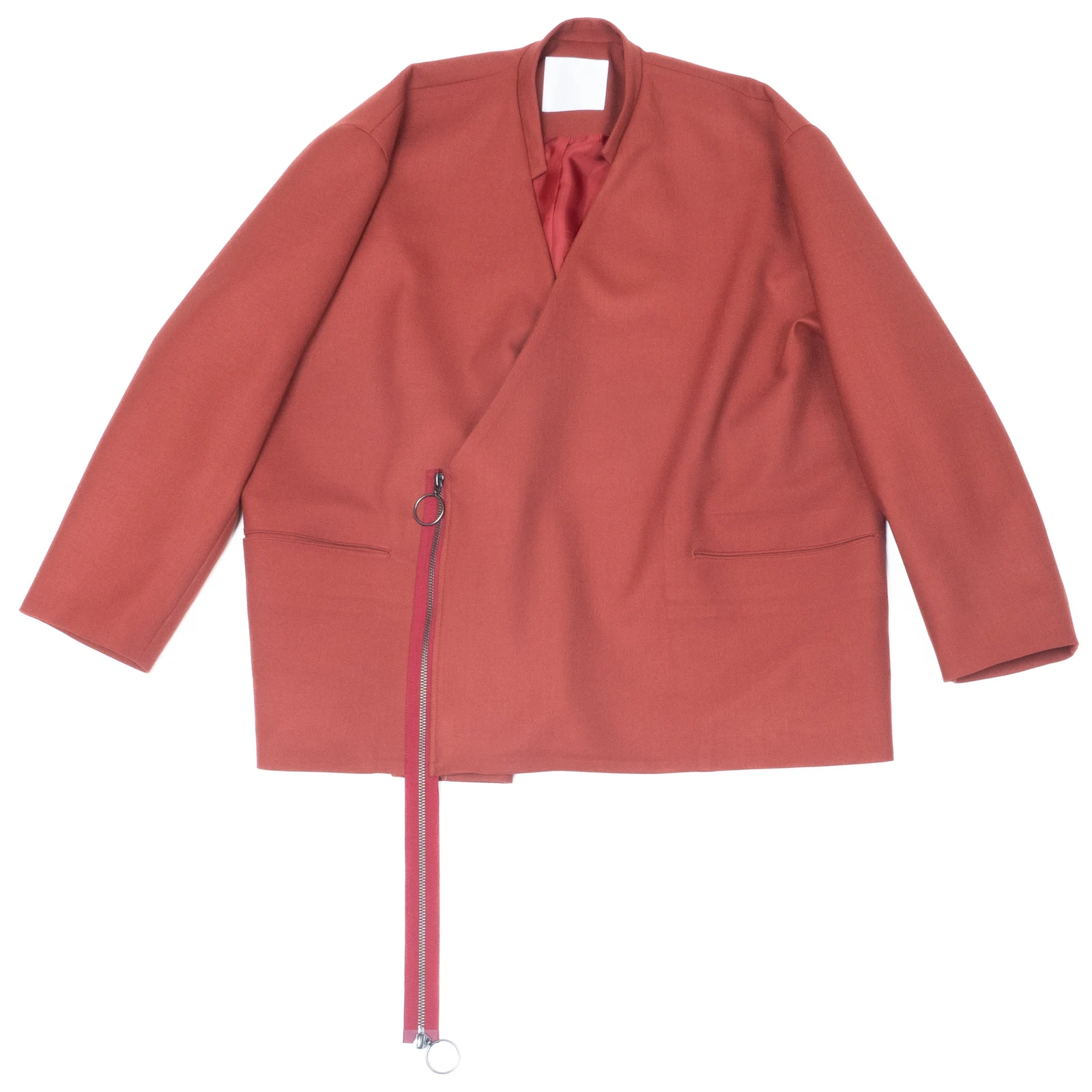 DOUBLE CLOTH ZIPPER JACKET